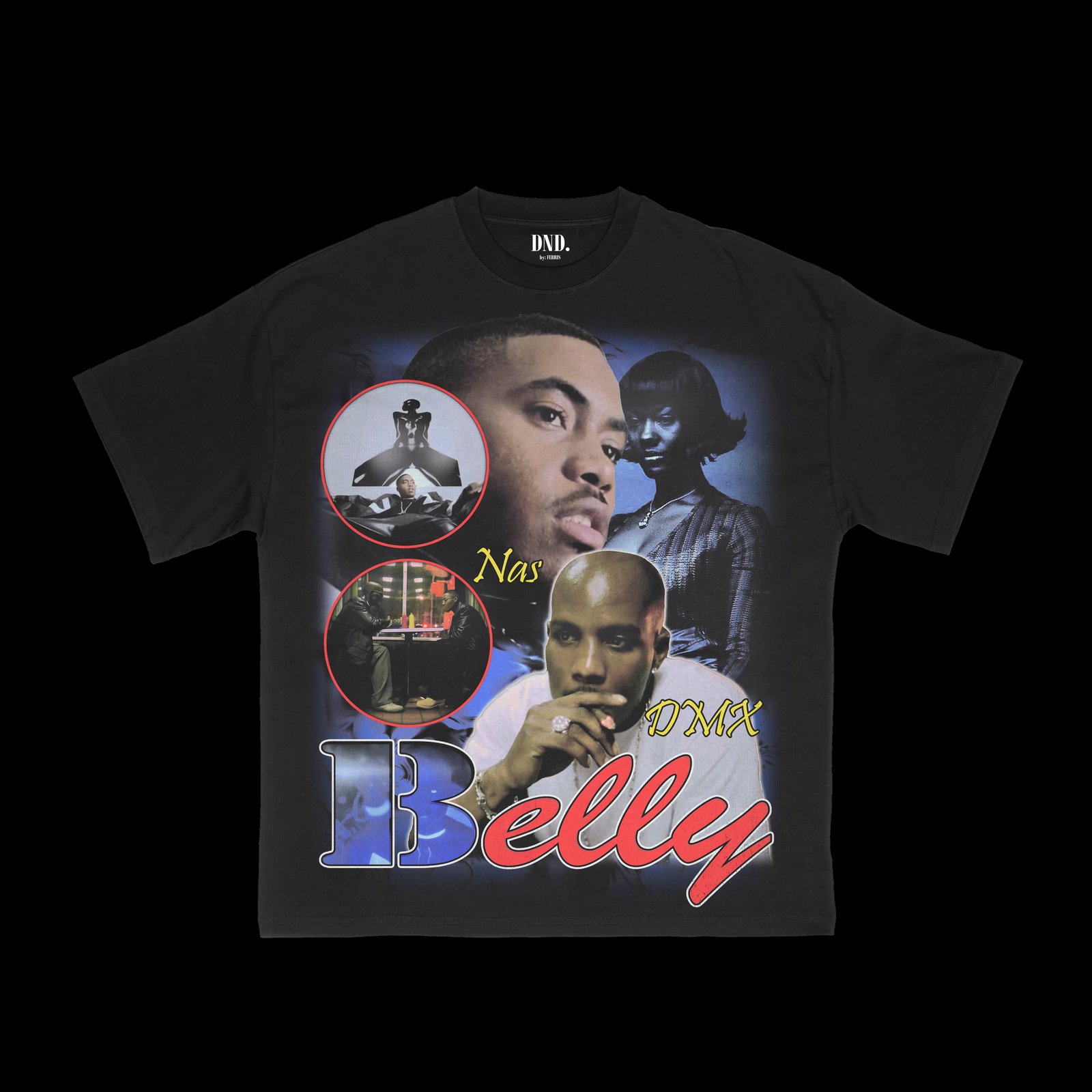 Rock off - T-Shirt - Uomo Nero X-Large