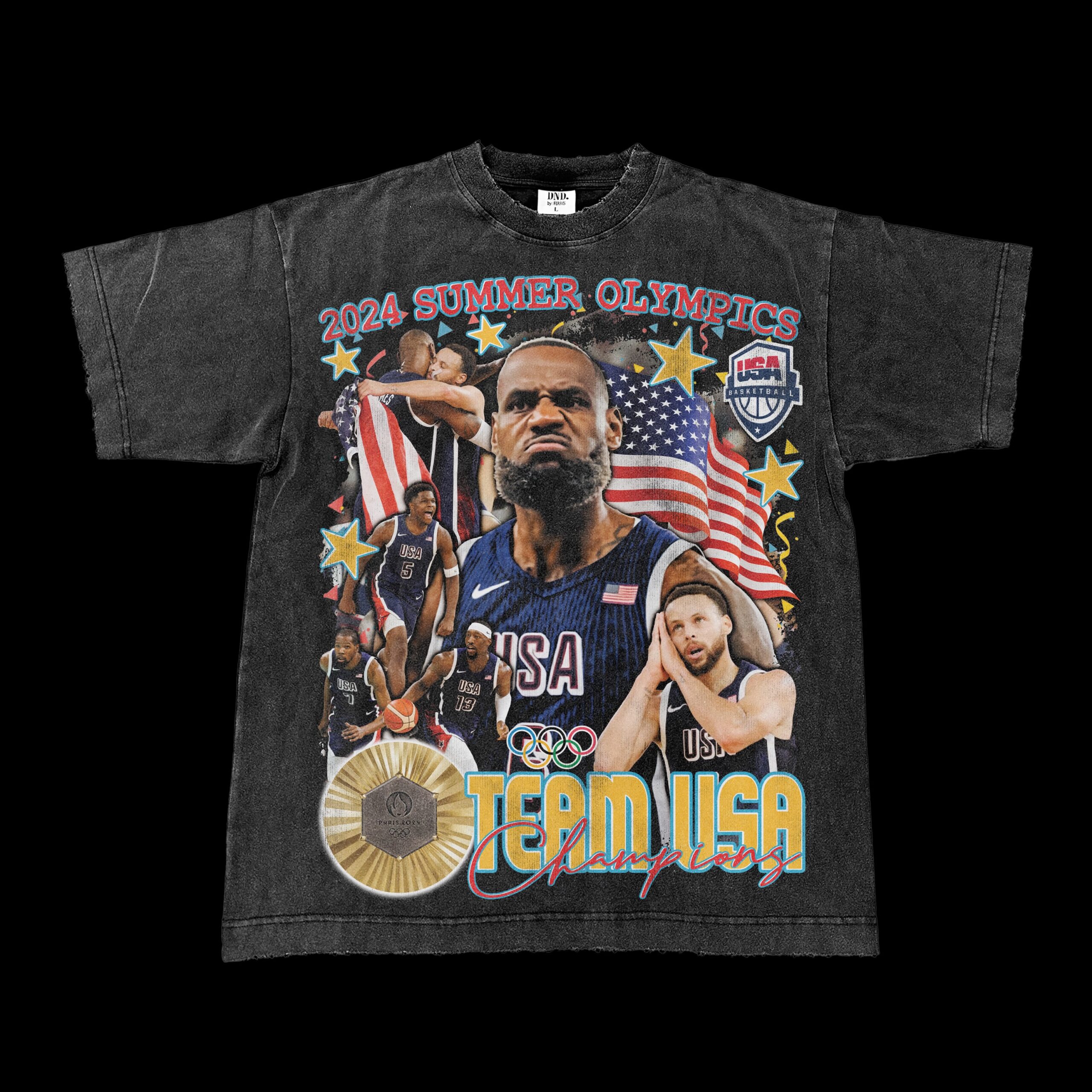 TEAM USA – MEN'S BASKETBALL CHAMPIONS PARIS 2024 (FRONT