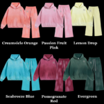 Washed Sweatsuit Pullover & Wide Leg Pants - All Colors