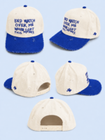 Lord Watch Over Me Hat - Royal Blue/Cream - Image 2