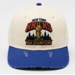 New York 2026 Champions Hat - Blue/Cream