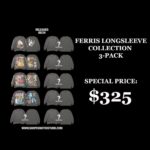 FERRIS LONGSLEEVE COLLECTION - 3-PACK